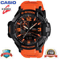 เดิม G- Shock GA1000 ผู้ชายนาฬิกาสปอร์ตคู่แสดงเวลา 200 เมตรกันน้ำอัตโนมัติแสงเข็มทิศเครื่องวัดอุณหภูมิรับประกัน 2 ปี GA-1000-4A (พร้อมสต็อก)