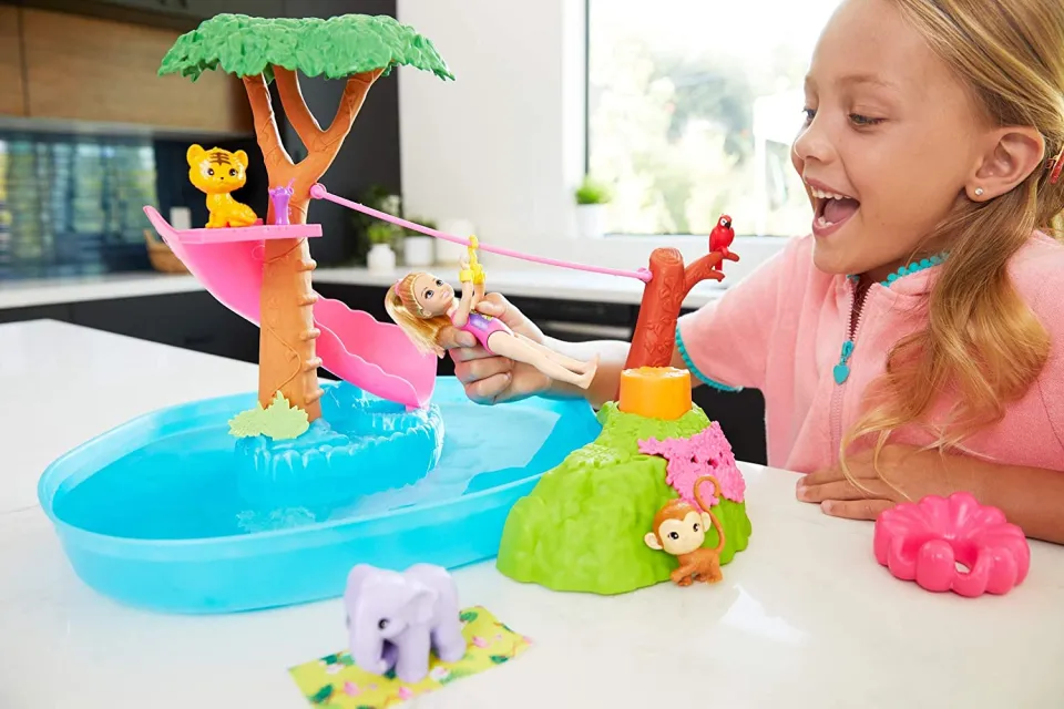 barbie chelsea birthday party playset