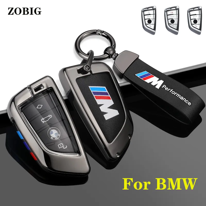 Car Key Case With Keychain Compatible With BMW