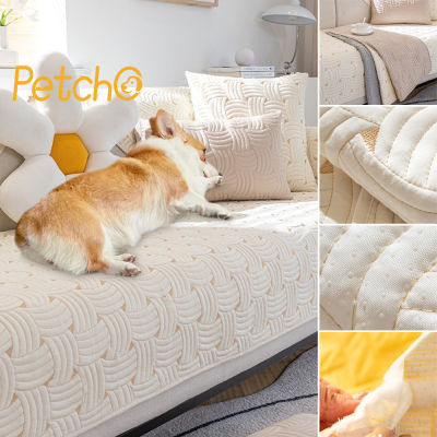 ⭐5.0 |Petcho เสื่อสัตว์เลี้ยง แผ่นนอนรองกรง เสื่อแมวสุนัข ที่นอนแมวและสุนัข ผ้าปูกรง ผ้าปูกันรอย  ปูโซฟาได้ มีปุ่มกันลื่น สินค้าใหม่เข้าสู่ตลาด