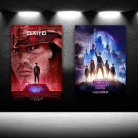 Ready Player One (1_3) Movie Premium Version Canvas Print Wall Art สำหรับห้องนั่งเล่นและตกแต่งห้องนอน0804