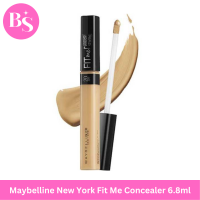 Maybelline New York Fit Me Concealer 6.8ml คอนซีลเลอร์ ปกปิดรอยสิว รอยแดง และจุดบกพร่อง  ลบรอยคล้ำใต้ตา BS Beauty