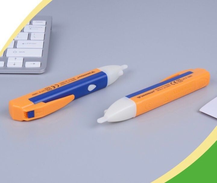 ปากกาวัดไฟ-ปากกาเช็คไฟ-ปากกาเช็คไฟฟ้า-ปากกาเช็คสายไฟ-ปากกาวัดไฟฟ้า-แบบไม่ต้องสัมผัส-ปากกาวัดแรงดันไฟฟ้า-led