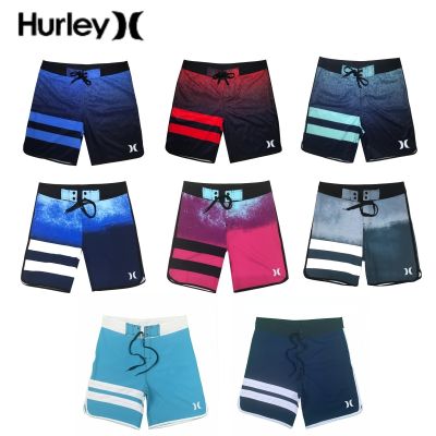 Hurley Vêtements De Plage Men Swim Trunks Quick Dry Shorts Summer Surf Clothes BOARDSHORTS With Pockets GYM Bodybuilding Shorts