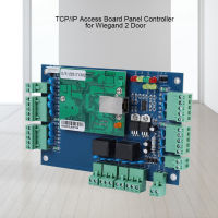 Access Controller พร้อมแผ่นซีดีซอฟต์แวร์สำหรับ Wiegand 2 Door Use TCP/IP Network Access Control Board Panel Controller Door Entry Access Control Panel Kit