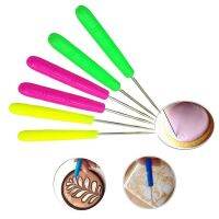 【hot】☌ↂ  1pcs Mixed Color Pointed nozzle Needle Decorating Marking Pattern Icing Fondant Baking Accessories