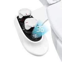 【hot】 Toilet Bidet Attachment Digital Display Temperature Adjustable Non Electric Cleaning Nozzles Hot   Cold