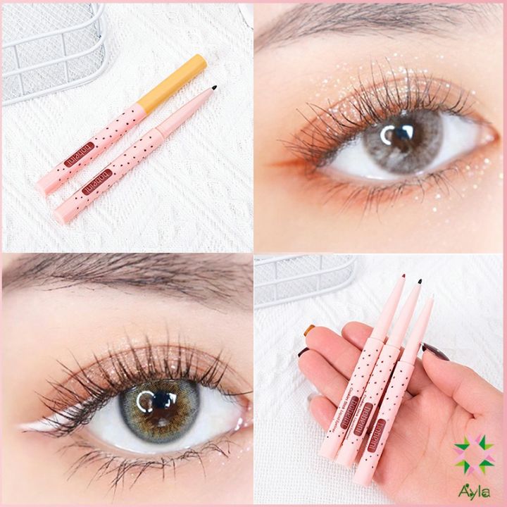 ayla-bobeini-eyeliner-pencil-อายไลน์เนอร์ไม่ต้องเหลาเขียนง่ายสีชัดมี-มีให้เลือก-5-สี-eyeliner