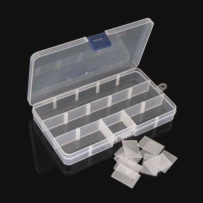 10 Grids Plastic Plectrum Case Storage Box Adjustable Grid Size Keep Your Guitar Picks and Other Small Things Guitar Bass Accessories