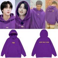 ﺴ KPOP Hoodie JIMIN BTS With you never walk alone พิมพ์เสื้อกันหนาว Plus ขนาดผู้ชายและผู้หญิงหลวมเสื้อแฟชั่นใหม่เสื้อลำลอง