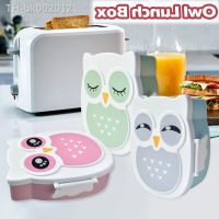 ♤☞ Cute Owl Lunch Box Bento Box Portable Food Container For School Kids Child Student Food Storage Box Portable Outdoor Picnic Box