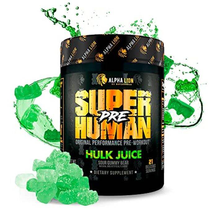 [PREORDER] ALPHA LION Superhuman Pre Workout Powder, Beta Alanine, L