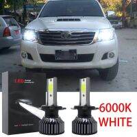 ไฟหน้า 6000K สีขาว สําหรับ Avanza (F650) 2012-2018 Hilux Vigo 2004-2018 2 ชิ้น Accessories