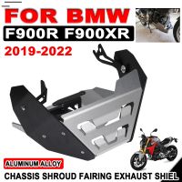 จุดรวม☬อุปกรณ์เสริมรถจักรยานยนต์สำหรับ BMW F900R F900XR F900 XR 2019-2022ปกป้องป้องกันโล่ป้องกันไอเสียแฟริ่งตัวถังเครื่องยนต์