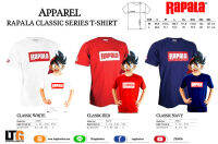 เสื้อยืด แขนสั้น Rapala Classic Series T-shirt เสื้อผ้าแฟชั่น