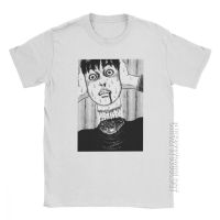 Horror Halloween Ho Junji Ito Red Turtleneck T-Shirt Man Male Tshirt Casual Tee Shirt Purified Cotton Tops Wholesale T Shirts