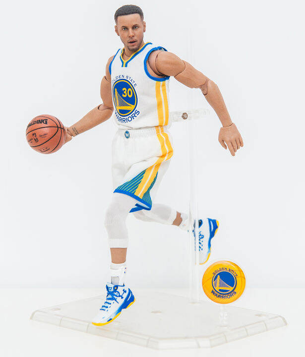 figma-ฟิกม่า-figure-action-nba-lakers-basketball-player-นักบาสเก็ตบอล-บาสเก็ตบอล-stephen-curry-สตีเฟน-เคอร์รี-30th-1-9-white-jersey-ver-แอ็คชั่น-ฟิกเกอร์-anime-อนิเมะ-การ์ตูน-มังงะ-ของขวัญ-gift-สามารถ