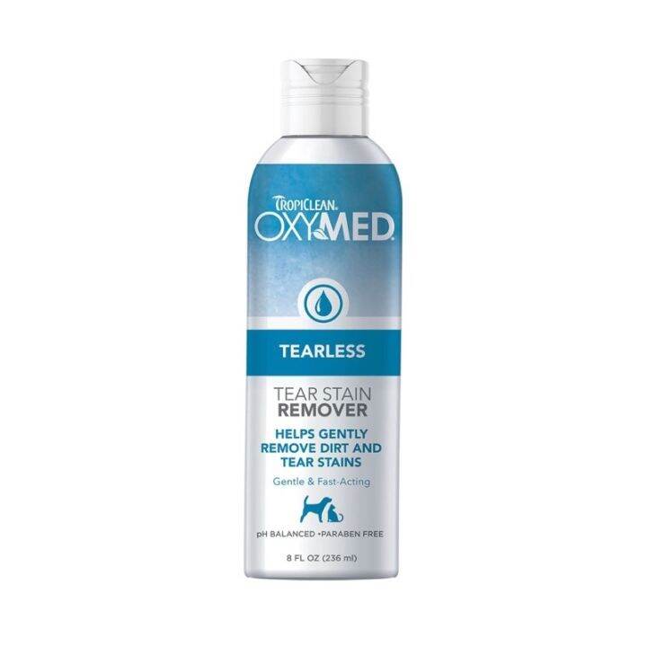Tropiclean OxyMed Tearless Tear Stain Remover 236ml Lazada Singapore