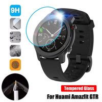 เคส CFOMVX SHOP 9H สำหรับ Huami AMAZFIT GTR 42มม. 47มม. ปกป้องหน้าจอกระจกเทมเปอร์ฟิล์มป้องกัน