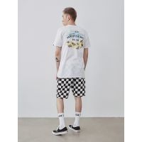 Vans X Kidse Joint เสื้อยืดลําลองสําหรับผู้ชายแขนสั้น