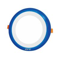 ดาวน์ไลท์ LED EVE SKYBLUE CIRCLE 542723 6 วัตต์ BLUELIGHT WARMWHITE