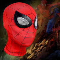 HuaX Showing Spider man Headgear Soft Comfortable Flexible Breathable Face Mask For Halloween Role-playing Christmas Gifts kids toys