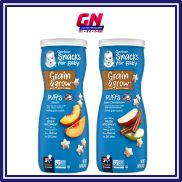 Bánh Ăn Dặm Gerber Snacks for Baby - Grain & Grow Puffs