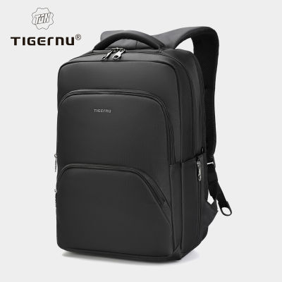 กระเป๋าเป้สะพายหลังผู้ชายแฟชั่นแล็ปท็อปใหม่ Tigernu
