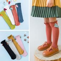 Baby Girls Long Sock Toddler Knee High Socks for Girl Candy Color Leg Warmer Cotton Warm Boot Sock Fashion Princess Dress Socks