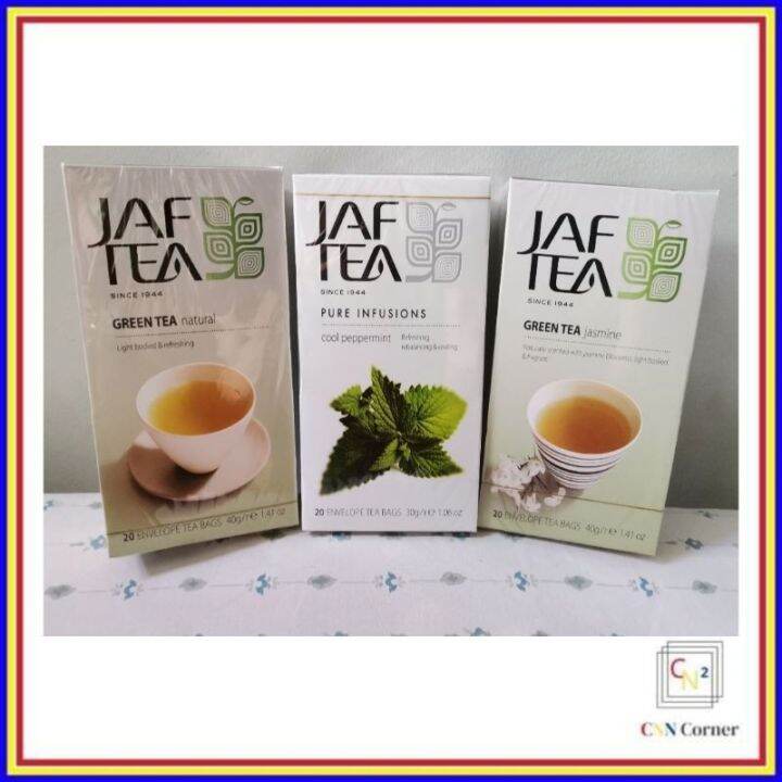 JAF TEA Natural / Jasmine / Cool Peppermint Lazada PH