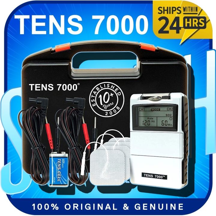The New Tens 7000 2nd Edition Digital Tens Unit With Accessories Tens 7000 Official Tens Unit 0004
