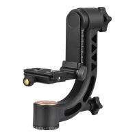 Heavy Duty 360 ° Panoramic ขาตั้งกล้อง Gimbal หัวอลูมิเนียมอัลลอย15Kg/33lbs โหลดความจุ1/4นิ้วแผ่น Bubble Level สำหรับกล้อง DSLR