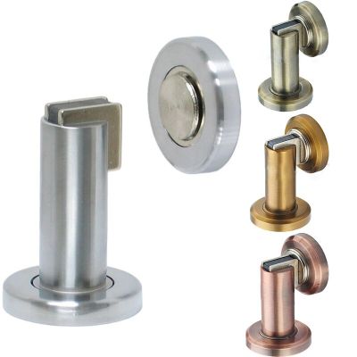 WETIPS Stainless Steel Magnet Doorstop Prevent Door Magnet Stopper Bumper Catch Doorstop Magnet Stopper Magnetic Door Stopper Door Hardware Locks