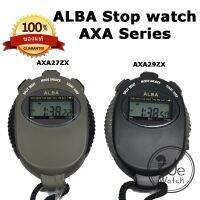 ALBA ของแท้ 100% รุ่น AXA27ZX (สีเทา) และ AXA29ZX (สีดำ) นาฬิกาจับเวลา ประกันศูนย์ไทย AXA