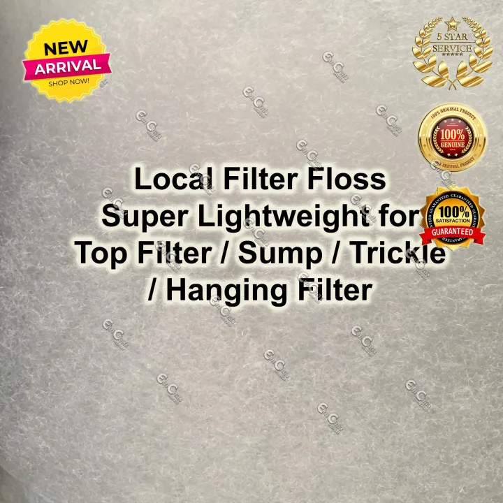 3Pad Aquarium Local Filter Floss / Local Filter Wool Super Lightweight (acc) (flt) Local Filter