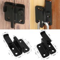 Stainless Steel Bolt Latch Free Punching Safety Anti-theft Door Bolt Lock Wardrobe Cupboard Door Bolt Latch Drawer Lock Door Hardware Locks Metal film