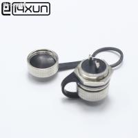 2Pieces Aviation Plug Cover Waterproof Connector Plugs Dust Metal Cap for GX16