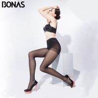 (Xianle Clothing) BONAS 40D ผู้หญิงขนาดใหญ่ถุงน่องเหมาะสำหรับ100กิโลกรัมเลดี้ Nylons ถุงน่องเซ็กซี่ผิวสีบางฤดูร้อนแฟชั่นถุงน่อง