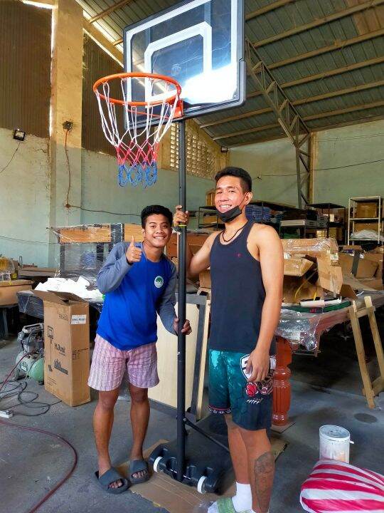 ADJUSTABLE BASKETBALL RING WITH BOARD AND STAND Basketball Lazada PH