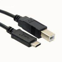 Usb 3.1 Type C ถึง3.0 Bm การส่งผ่านฮาร์ดสายแล็ปท็อปเครื่องพิมพ์2.0 B การเชื่อมต่อข้อมูลอินเตอร์เฟซ Macbook Usb ชายสำหรับ