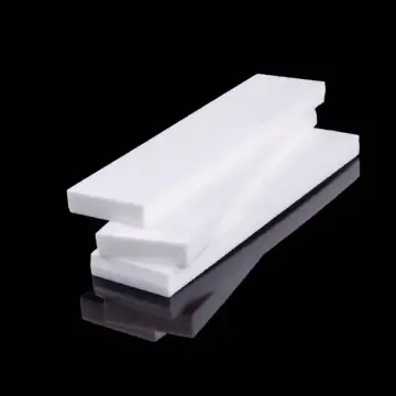 Thickness 1mm 2mm 3mm 5mm PTFE Sheet PTFE Plate PTFE Board Block Polytef  Plate Anti-Corrosion Size 100x100/120x120/150x150mm