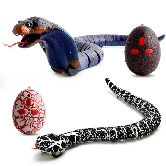 Sản phẩm mới đồ chơi rắn hổ mang điều khiển từ xa đồ chơi động vật lừa đảo - ảnh sản phẩm 1