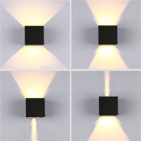 Modern Led Mirror Light 6W 12W AC110V 220V Waterproof Wall Lamp Bathroom Lighting Black White Wall Mounted Mirror lamp