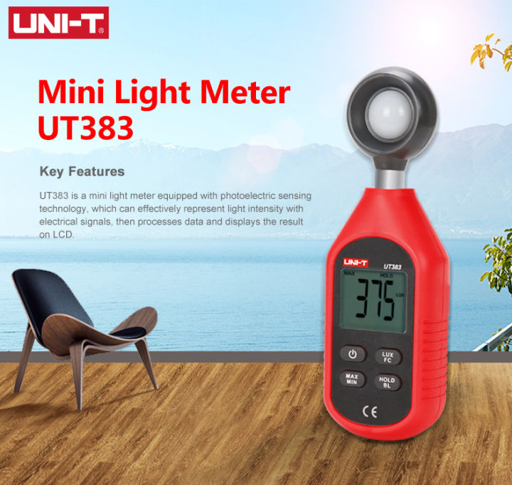 uni-t-ut383-mini-light-ขนาด200-000-lux-luxmeter-ดิจิตอลความสว่าง-lux-fc-ทดสอบ-max-min-illuminometers