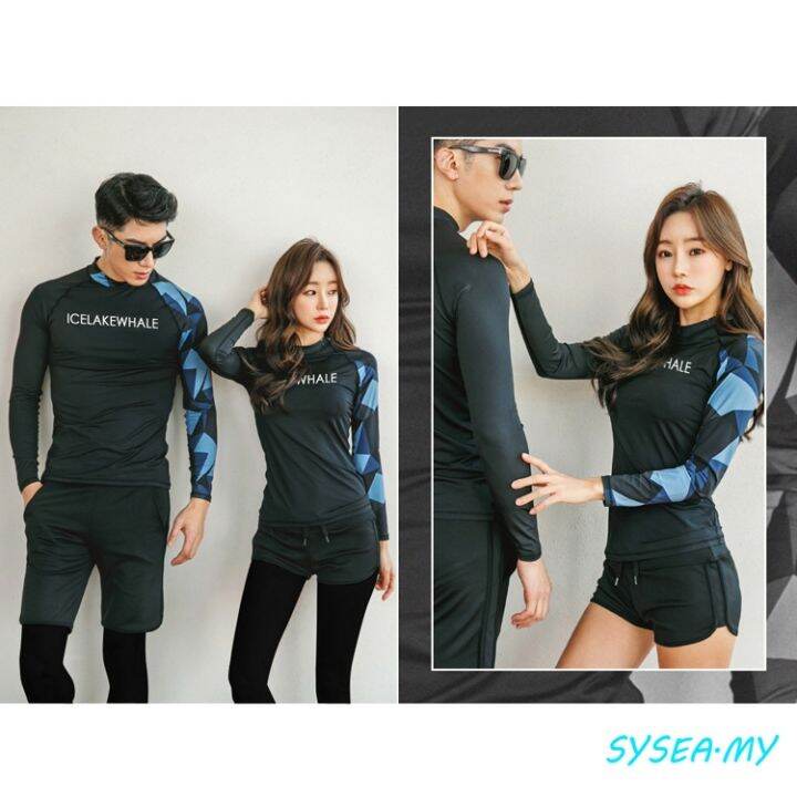 women-men-swimwear-couple-swimsuit-long-sleeve-black-swimming-suit-diving-wear