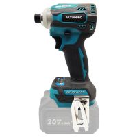 Cordless Brushless Impact Driver Kit Electric Screwdriver 4-Speed 1/4-Inch Hex 3-LED Light for Makita 18v Battery(No Battery) Drills  Drivers