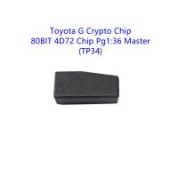 G Crypto Chip ชิปคาร์บอน80bit 4d72 Pg1:36 Tp34 Master สำหรับชิปเครื่องรับส่งเรดาร์กุญแจรถโตโยต้า