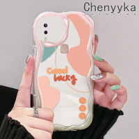 เคส Chenyyyka สำหรับ VIVO Y85 V9 V9เยาวชน V9โปร Y85A Z1i Z3x หลากสีน่ารักกราฟฟิตีศิลปะภาพวาดกราฟฟิตีเคสโทรศัพท์โปร่งใสซิลิโคนหนาป้องกันการตกขอบเนื้อครีมเคสนิ่มเคสใส