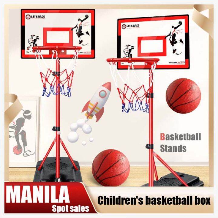 Outdoor Basketball Ring Backboard with stand Movable Heightadjustable