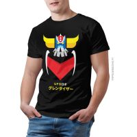 Goldorak xorts Grendizer สีเสื้อยืดแขนสั้นเสื้อทีกราฟิกผู้ชายเปอร์เซ็นต์ผ้าฝ้าย xort camisas hommee